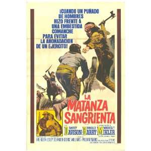 War Party Movie Poster (11 x 17 Inches   28cm x 44cm) (1965) Spanish 