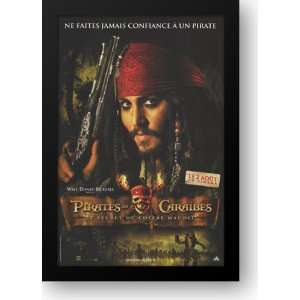  Pirates of the Caribbean Dead Mans Chest 15x21 Framed 