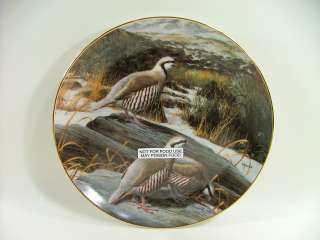 Danbury Mint David Maass Game Birds plates Complete Set  