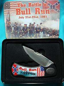 The Battle Of Bull Run Commemorative Knife NIB  