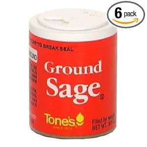 Tones Ground Sage, .40 Ounce Containers Grocery & Gourmet Food