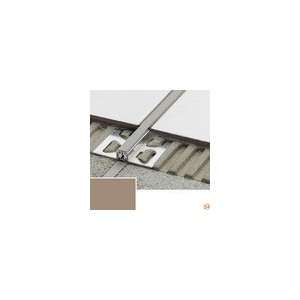 DILEX AKWS Surface Joint Profile, Aluminum With Light Beige Rubber In