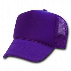  Decky Purple Mesh Trucker Style Cap Hat Caps Hats 