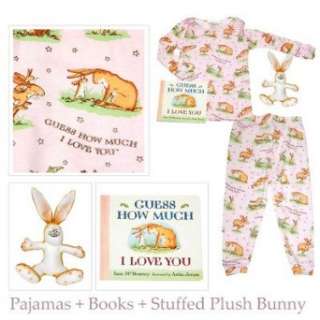    Books to Bed Guess How Much I Love you Pajamas with Book Clothing