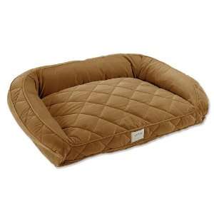 Deep Dish Therapeutic Memory Foam Dog Bed X LARGE LIGHT BROWN