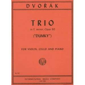  Dvorak, Antonin   Piano Trio in e minor, Op 90 (Dumky 