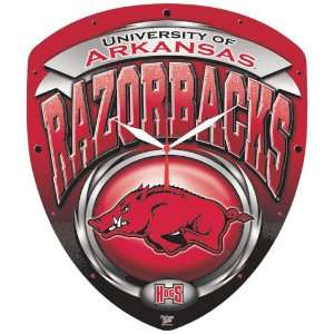    Arkansas Razorbacks High Definition Clock
