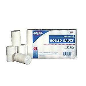 Dukal 2 Rolled Gauze 2 Ply   12 Pack Health & Personal 