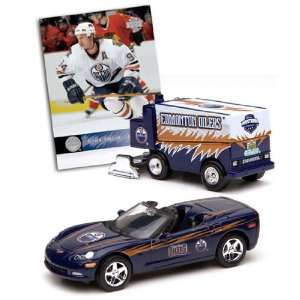   07 UD NHL Corvette/Zamboni w/Card Oilers Ryan Smyth