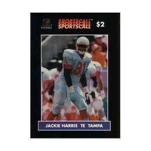  Collectible Phone Card $2. Jackie Harris (TE Tampa Bay 