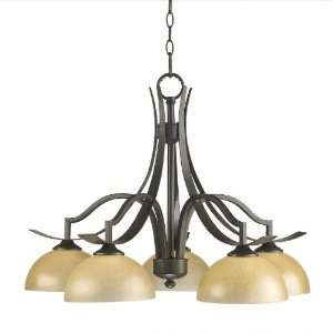  Atwood Oiled Bronze Chandelier