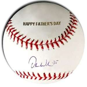  Dontrelle Willis Signed Baseball   Happy Fathers Day 
