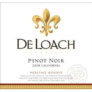  2009 Deloach California Pinot Noir 750ml Grocery 