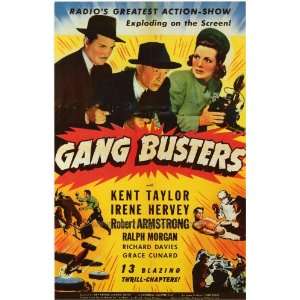 Gang Busters Poster Movie 27x40 