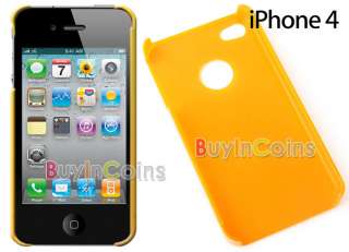Clear Hard Cover Case for Apple iPhone 4 4G/4th iOS4  