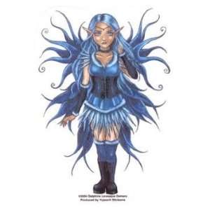  Delphine Levesque Demers   Blue Corset Fairy   Sticker 