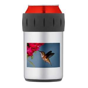   Thermos Can Cooler Koozie Female Rufous Hummingbird 