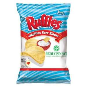 Ruffles Reduced Fat Potato Chips, 8.5oz Bags (Pack of 11 