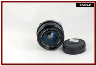 Rokinon 28mm f/2.8 Multicoated Nikon AI lens   E593  