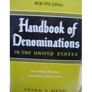  Handbook of Denominations in the United States Everything 