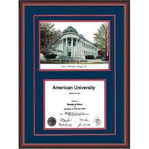  America University Diploma Frame