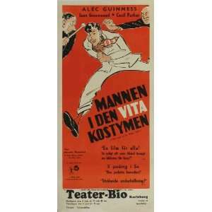  The Man in the White Suit Poster Sweden 13x30 Alec 