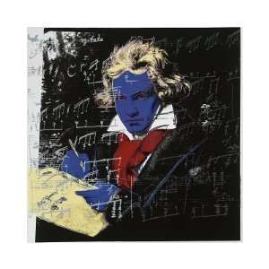  Beethoven, c.1987 (blue face) Giclee Poster Print by Andy 