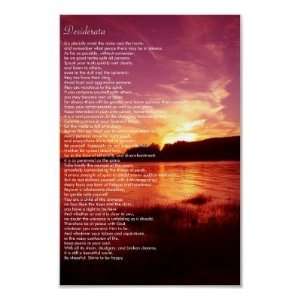  Desiderata Print