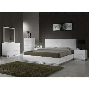  JM Furniture Naples Platform Bedroom Set 17686 plf br set 
