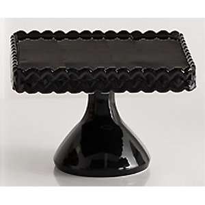  Rosanna Rococo Noir Square Pedestal