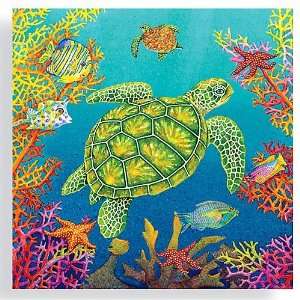  Cape Shore Sea Turtle Reef Paper Napkin
