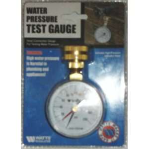  Water Pressure Test Gauge   Hose Connection Guage for testing Water 