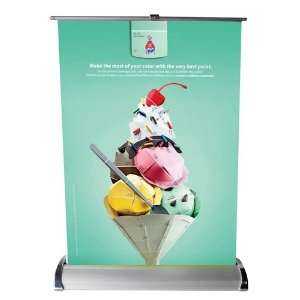  Mini Roll up Retractable Banner Stand   A4 Size Office 
