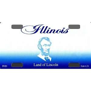  Illinois State Background Blanks FLAT Bicycle License Plates Blanks 