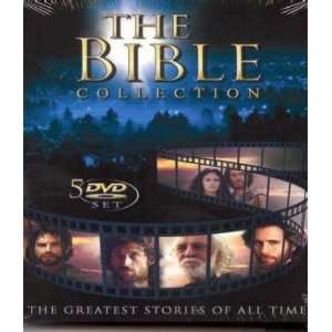   The Bible Collection   5 DVD Set (Blue/Black Cover)   DVD Electronics
