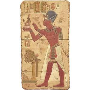  Offering of Maat Relief, Color Finish   Grande Wall Plaque 
