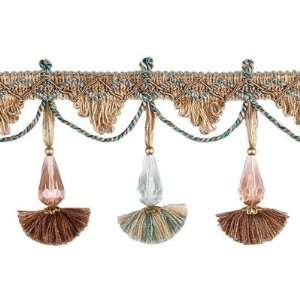 Rodeo Drive Aquamarine Indoor Trimmings, Fringe & Embellishments