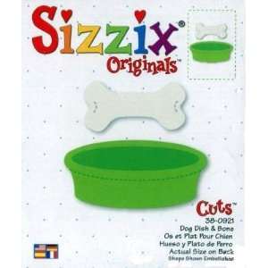  Sizzix Originals Dog dish & bone 