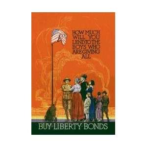  Buy Liberty Bonds 12x18 Giclee on canvas