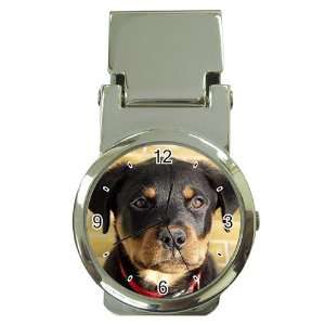 Rottweiler Puppy Dog 1 Money Clip Watch U0756 Everything 