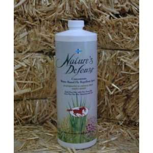  Natures Defense Fly Repellent 32oz concentrate Sports 