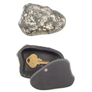  Rock Hide A Key   Charcoal 