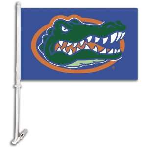    97109   Florida Gators Car Flag W/Wall Brackett