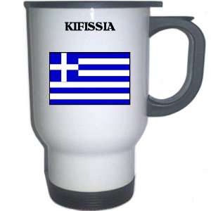  Greece   KIFISSIA White Stainless Steel Mug Everything 