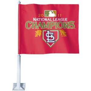  MLB St. Louis Cardinals 2011 National League Champion Car Flag 