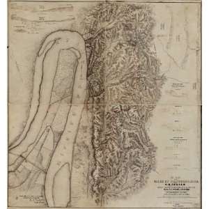  Civil War Map Map of the siege of Vicksburg, Miss. / by 