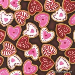   Heart Cookies by Robert Kaufman Fabrics Arts, Crafts & Sewing