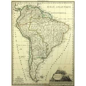  Malte Brun Map of South America (1812)