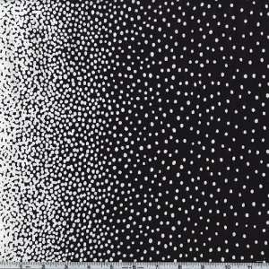  45 Wide Janes Hothouse Garden Dots Black Fabric By The 