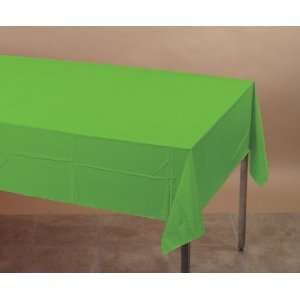  Citrus Green Plastic Banquet Table Covers   54 x 88 